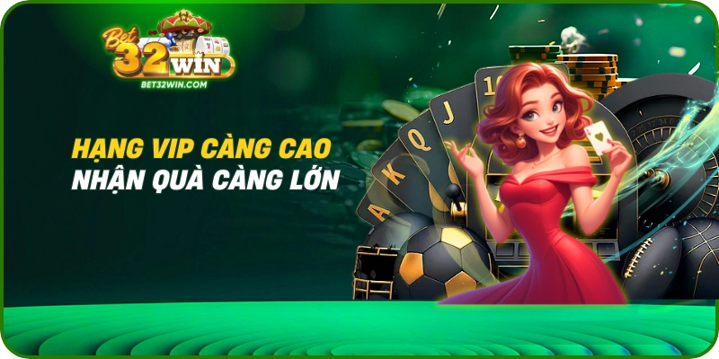 Hạng VIP càng cao nhận quà càng lớn